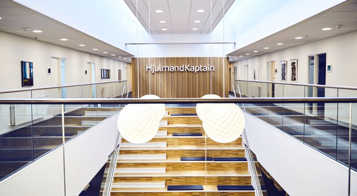 Trappe hos HjulmandKaptain i Aalborg